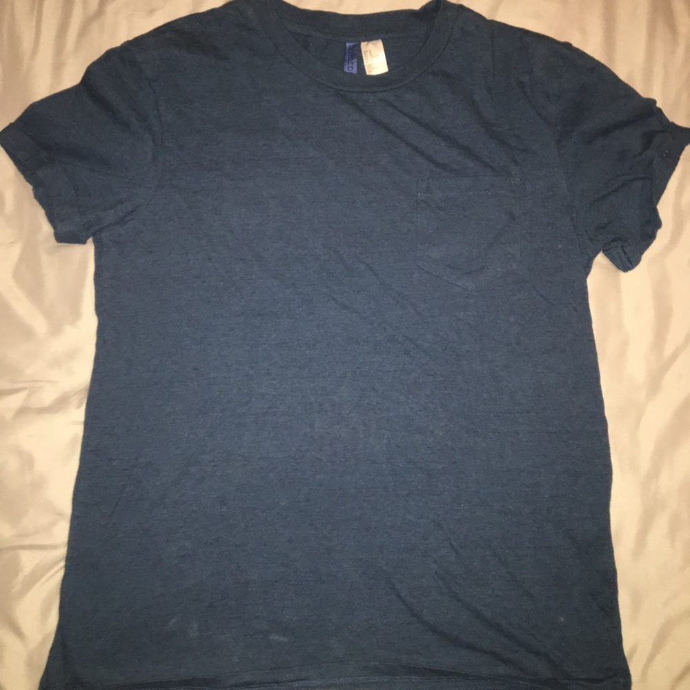 Blue Pocket Tshirt
